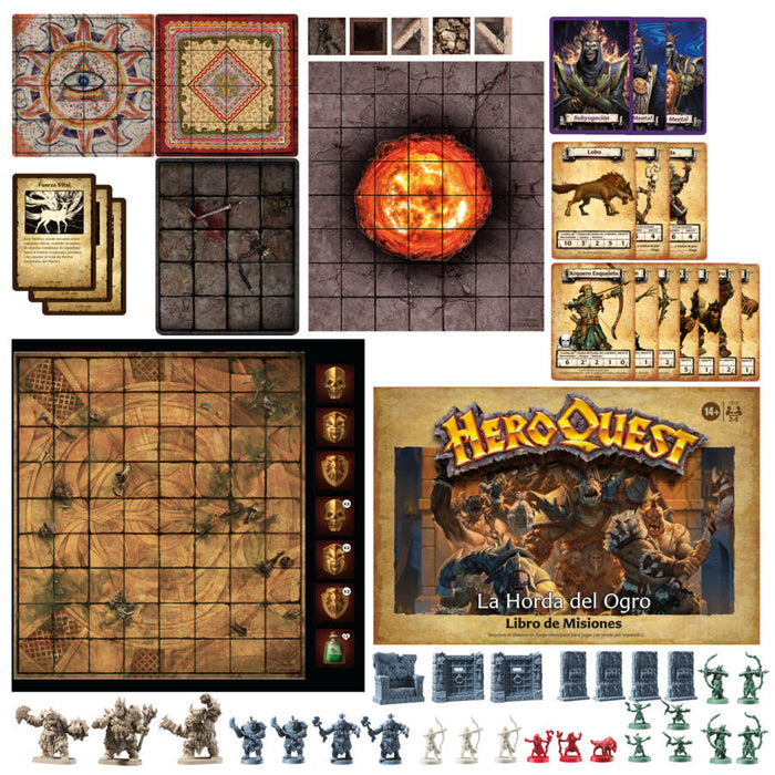 Spanish Heroquest The Ogre Horde expansion board game-2