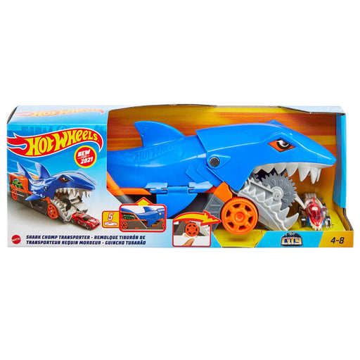 Hot Wheels Shark Chomp Transporter-1