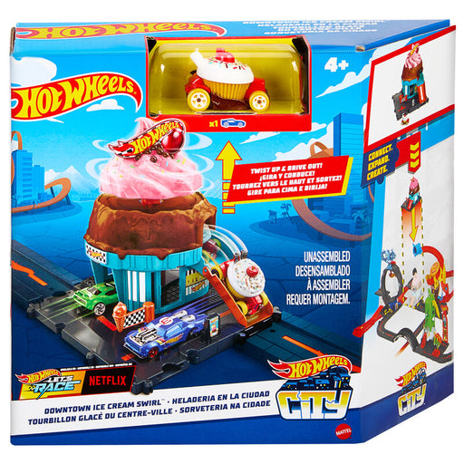 Hot Wheels City Downtown Ice Cream Swirl-1