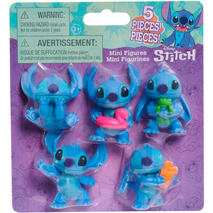 Disney Stitch set 5 figures-1