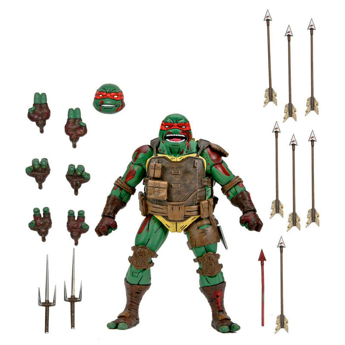 Ninja Turtles Teenage Mutant Ultimate First To Fall Raphael figure 18cm-3