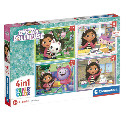 Gabbys Dollhouse puzzle 12-16-20-24pcs-0