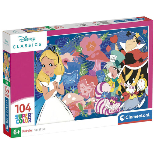 Disney Alice in Wonderland puzzle 104pcs-0