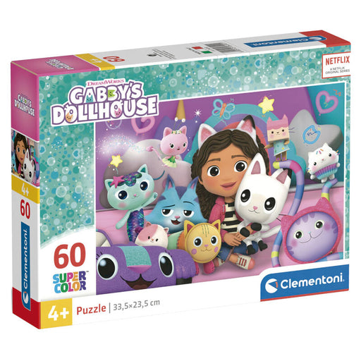 Gabbys Dollhouse puzzle 60pcs-1