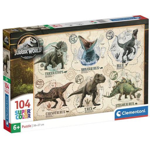 Jurassic World puzzle 104pcs-1
