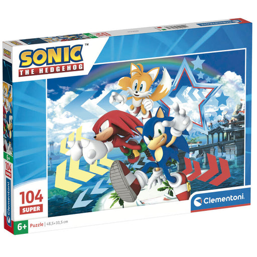 Sonic the Hedgehog puzzle 104pcs-1