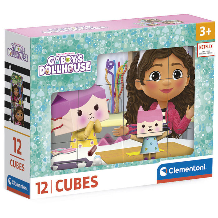 Gabbys Dollhouse puzzle 12pcs-1