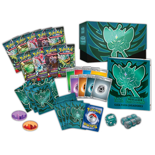 Spanish Pokemon Scarlet & Purple Mascarada Crepuscular Collectible card game case-1