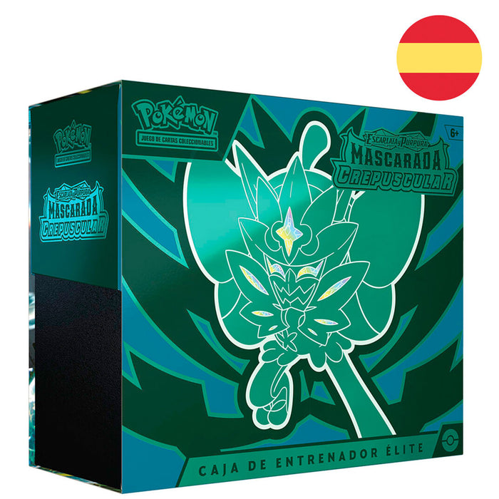 Spanish Pokemon Scarlet & Purple Mascarada Crepuscular Collectible card game case-3