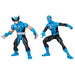 Marvel Fantastic four Wolverine Spiderman pack 2 figures 15cm-2