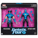 Marvel Fantastic four Wolverine Spiderman pack 2 figures 15cm-9