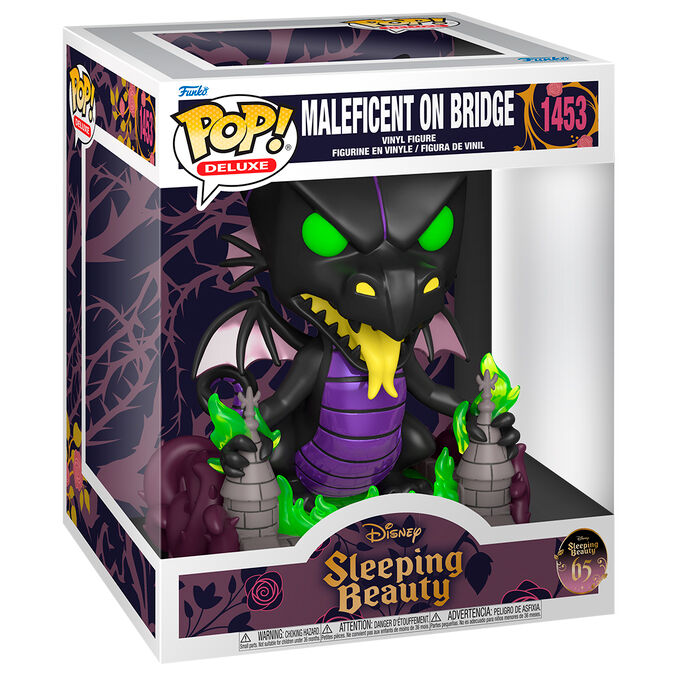 POP figure Deluxe Disney Sleeping Beauty - Maleficent on Bridge-0
