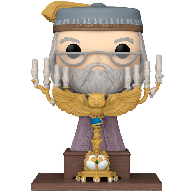 POP figure Deluxe Harry Potter and the Prisoner of Azkaban - Dumbledore with Podium-1