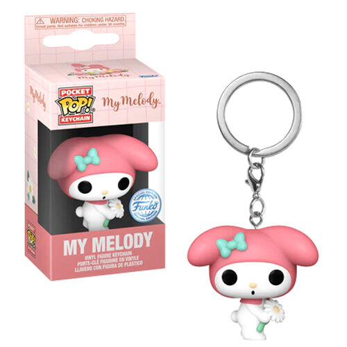 Pocket POP keychain Hello Kitty My Melody Spring Time-1