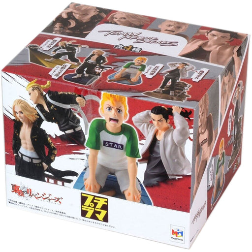 Toman Heroic Scenes Tokyo Revengers Series Petitrama pack 4 figures 8cm-0
