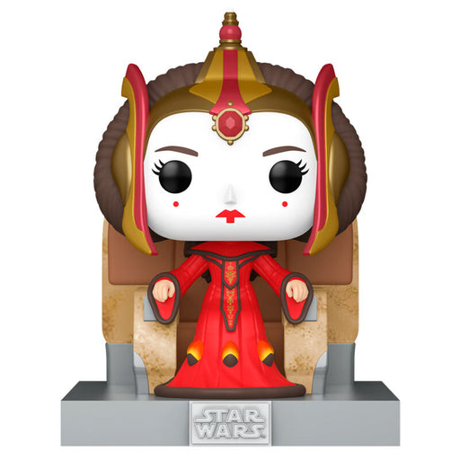 POP figure Deluxe Star Wars Queen Amidala on the Throne-0