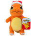 Pokemon Christmas Charmander plush toy 20cm-3