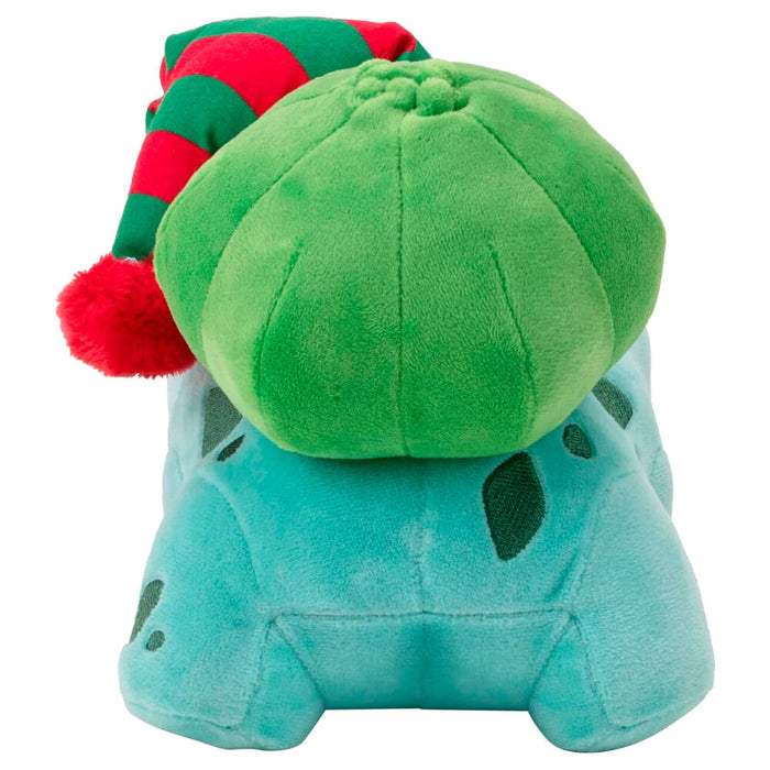 Pokemon Christmas Bulbasaur plush toy 20cm-2