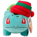 Pokemon Christmas Bulbasaur plush toy 20cm-3