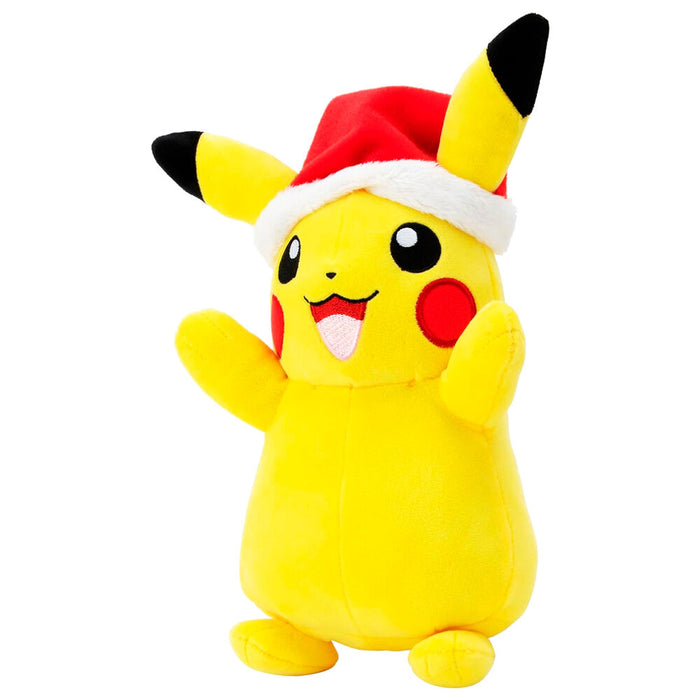 Pokemon Christmas Pikachu plush toy 20cm-2