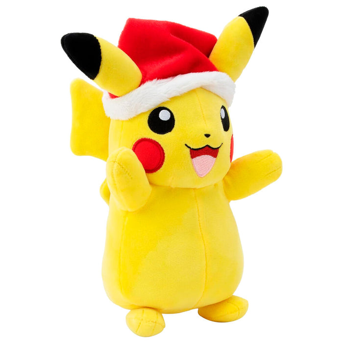 Pokemon Christmas Pikachu plush toy 20cm-2