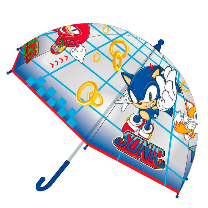Sonic The Hedgehog manual bubble umbrella-2