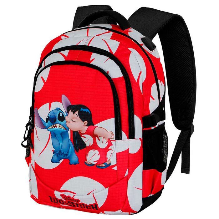 Disney Stitch Kiss adaptable backpack 44cm-1
