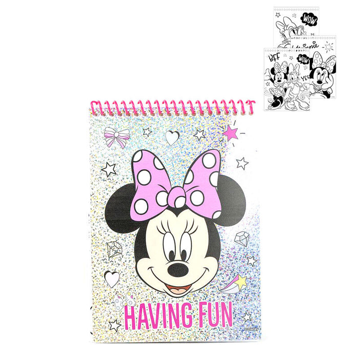 Disney Minnie colouring stationery set-2