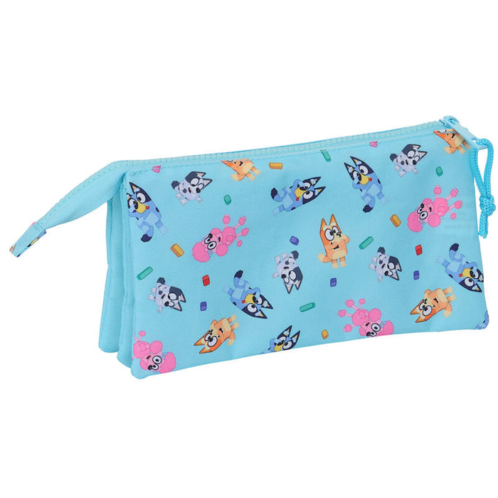 Bluey triple pencil case-1
