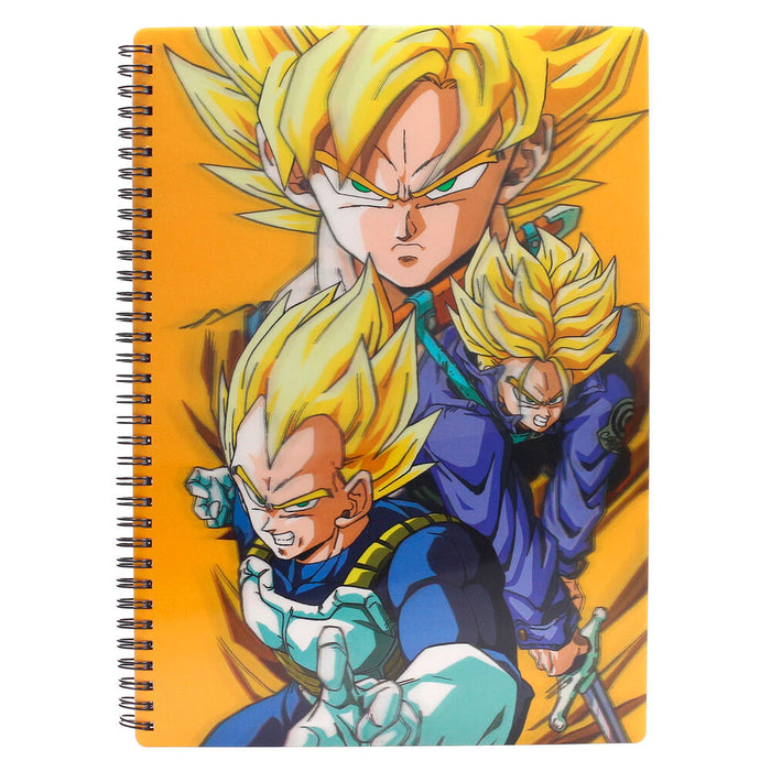 Dragon Ball Z Saiyans A4 notebook-1