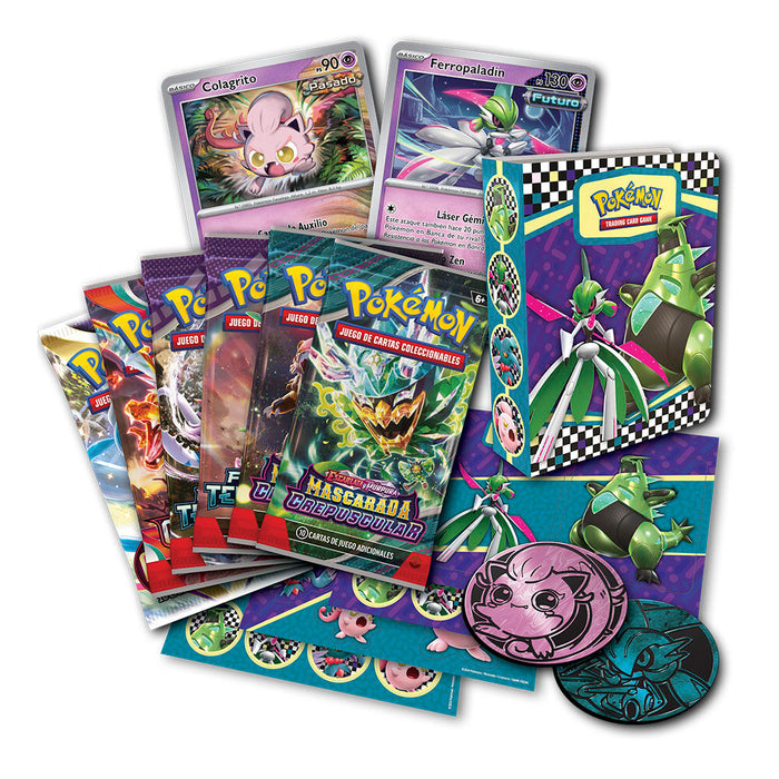 Spanish Pokemon Collector Chest Collectible card game box-3