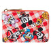 Loungefly Disney Mickey &#38; Friends Picnic Blanket accordion wallet-0