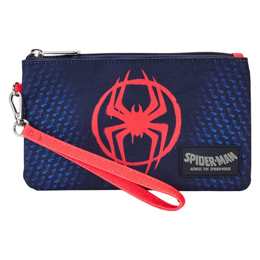 Loungefly Marvel Spider-Verse Miles Morales Suit pouch wristlet-0
