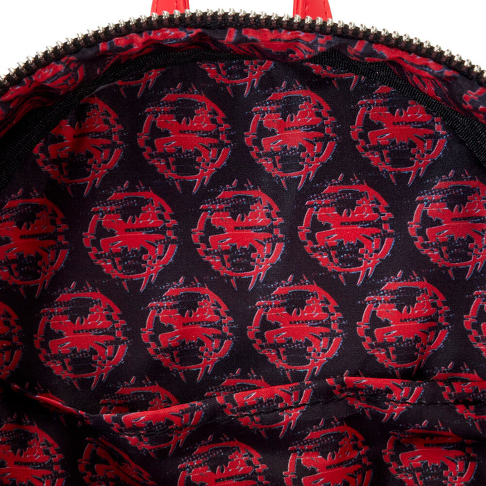 Loungefly Marvel Spider-Verse Miles Morales Hoodie backpack 26cm-6