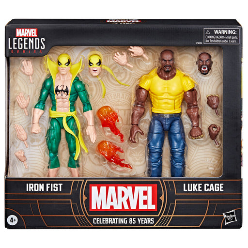 Marvel Celebrating 65 Years Iron Fist & Luke Cage pack figures 15cm-0