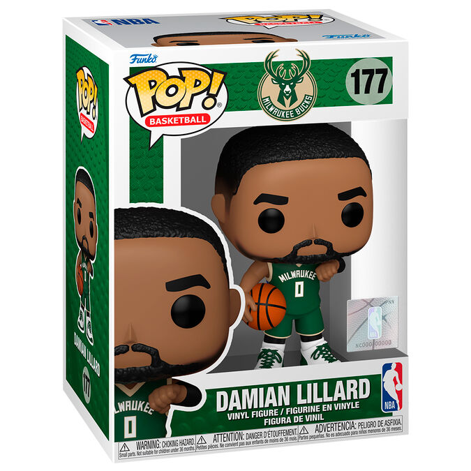 POP figure NBA Milwukee Buck Damian Lillard-0