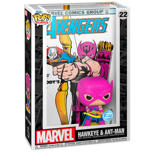 POP figure Comic Cover Marvel Avengers Hawkeye & Ant-Man Exclusive-0