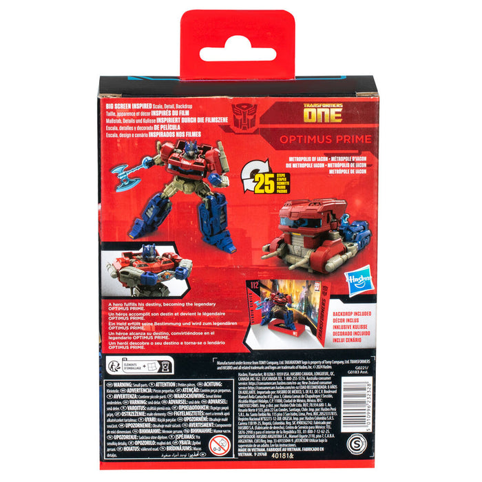 Transformers Deluxe Class Studio Series Optimus Prime figure 11cm-4