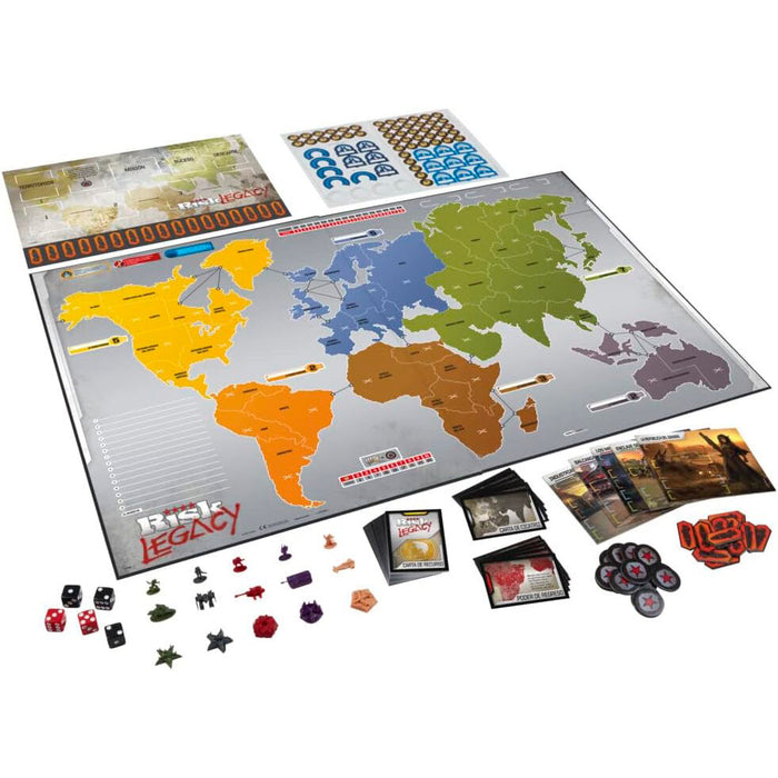 Spanish Risk Legacy board game-1