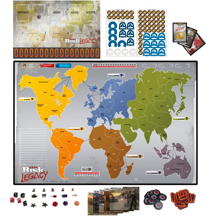 Spanish Risk Legacy board game-5