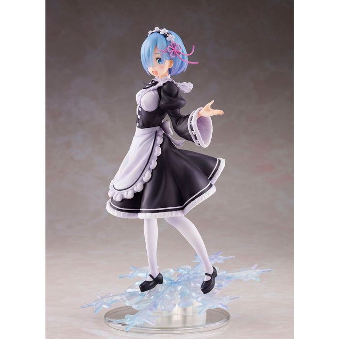 Re:Zero Starting Life in Another World Rem Winter Maid figure 27cm-3
