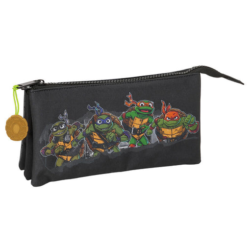 Ninja Turtles triple pencil case-0