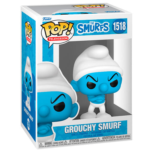 POP figure The Smurfs Grouchy Smurf-0