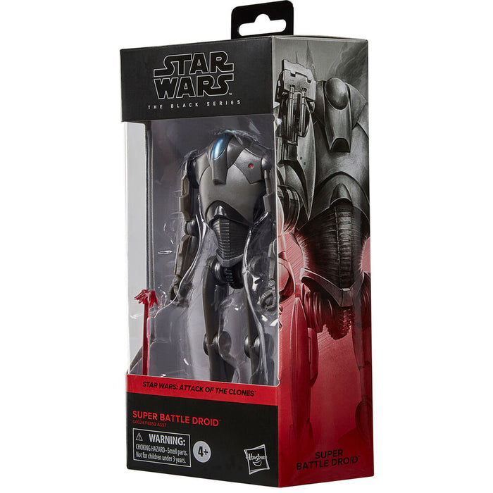 Star Wars Attack of the Clones Super Battle Droid figure 15cm-5