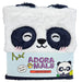 Adoramals Panda Bear A5 plush notebook-0