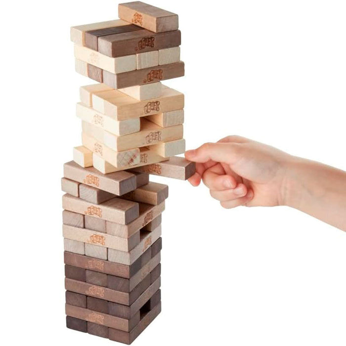 Jenga Rustic game-3
