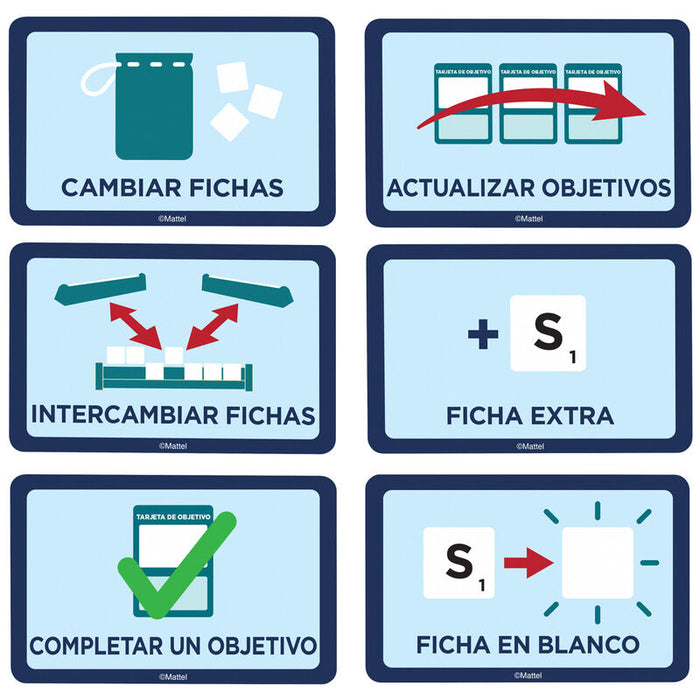 Spanish Scrabble board game-6