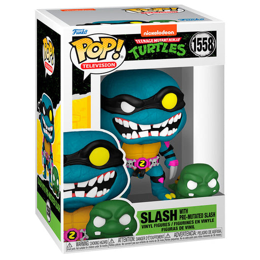 POP figure Teenage Mutant Ninja Turtles Slash & Pre Mutated Slash-0