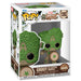 POP figure Marvel We Are Groot - Groot as Captain America-0