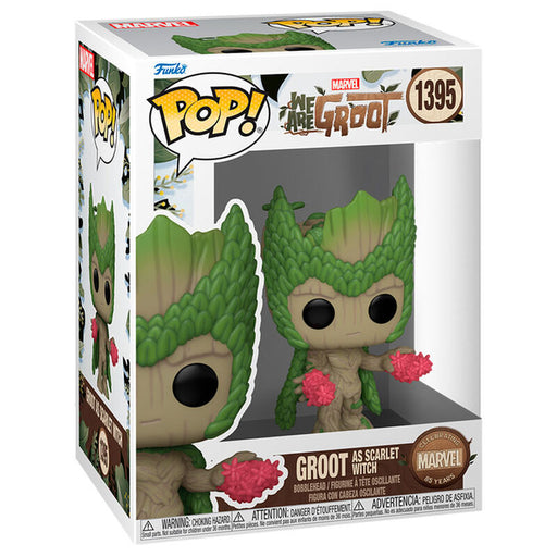 POP figure Marvel We Are Groot - Groot as Scarlet Witch-0